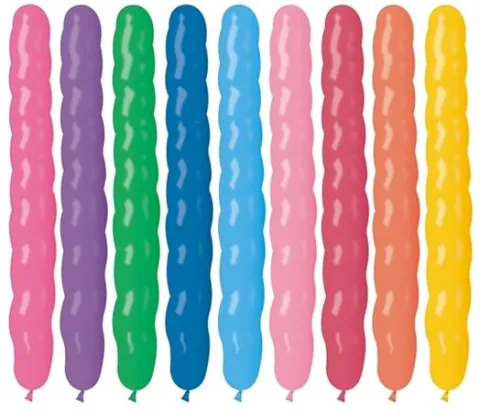 Balon Mała Dżdżownica 100szt Gemar balony