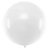 Balon okrągły kula średnica 1m metrowy Pastel White