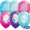 Balon Qualatex 11 cali Frozen Happy Birthday 1 szt