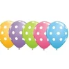Balon Qualatex 11 cali Grochy pastel 1 szt