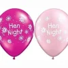 Balon Qualatex 11 cali 1 szt HEN NIGHT