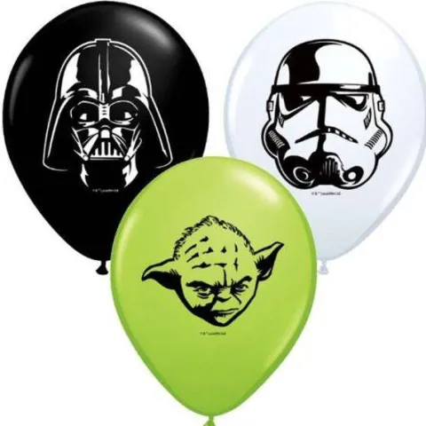 Balon Qualatex Star Wars Face 5" 1szt.