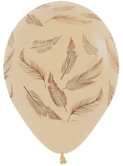 Balon Sempertex Feathers Piórka 12 cali 1 szt. mix