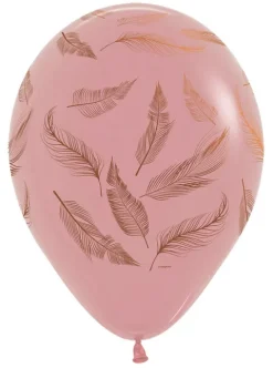 Balon Sempertex Feathers Piórka 12 cali 1 szt. mix
