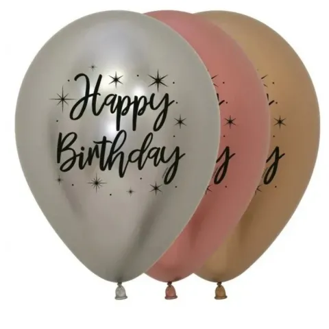 Balon Sempertex Happy Birthday Reflex 12 cali 1 szt.