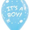 Balon Sempertex It's a Boy 12'' 1 sztuka jasny niebieski