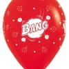 Balon Sempertex Komiks 12'' 1 szt. Czerwony