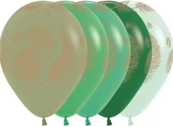 Balon Sempertex Tropical Leaves liście 12 cali 1 szt. mix