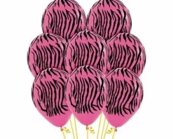 Balon Sempertex Zebra 12'' 1 szt różowa