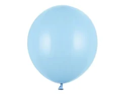 Balon Strong jednokolorowy 43 cm 17 cali 25 szt. Pastel Baby Blue
