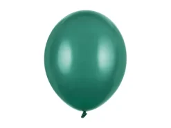 Balon Strong jednokolorowy 12 cali 100 szt. Pastel Bottle Green