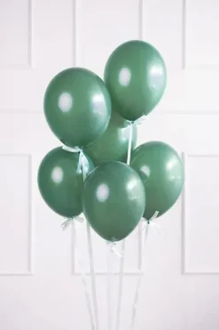 Balon Strong jednokolorowy 5 cali 100 szt. Pastel Bottle Green