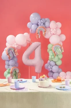 Balon Strong jednokolorowy 43 cm 17 cali 25 szt. Pastel Light Lilac