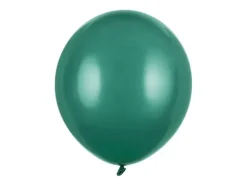Balon Strong jednokolorowy 43 cm 17 cali 25 szt. Pastel Bottle Green
