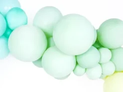 Balon Strong jednokolorowy 43 cm 17 cali 25 szt. Pastel Pistachio