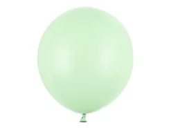 Balon Strong jednokolorowy 43 cm 17 cali 25 szt. Pastel Pistachio