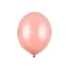 Balon Strong Metallic jednokolorowy 5 cali 100 szt. Metallic Rose Gold