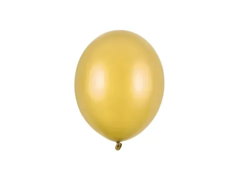 Balon Strong Metallic jednokolorowy 5 cali 100 szt. Metallic Gold