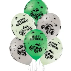 Balon urodzinowy Happy Birthday MONSTER TRUCK 12" 1 szt.