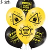 Balon urodzinowy Happy Birthday PARTY ZONE 12" 1 szt.
