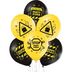 Balon urodzinowy Happy Birthday PARTY ZONE 12" 1 szt.