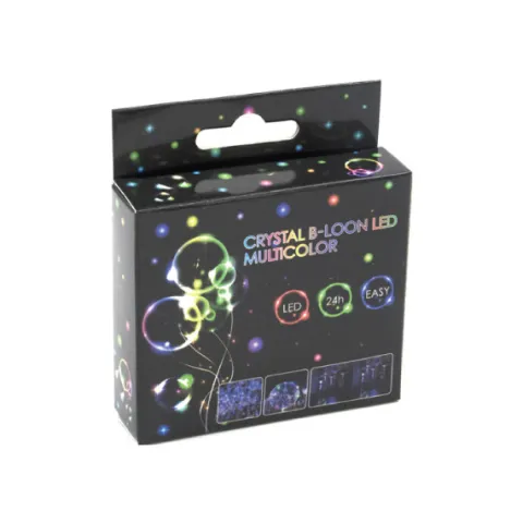 Balon świecący LED MULTIKOLOR zestaw (balon + lampki)