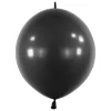 Balony do girland Everts Decor Line E-LINK Jet Black 12 cali 50 szt.