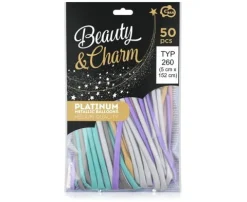 Balony do modelowania Chrome platynowe Q260 Beauty&Charm 50 szt. MIX kolorów