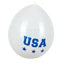 Balony gumowe USA zestaw 6 szt. mix 25 cm