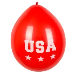 Balony gumowe USA zestaw 6 szt. mix 25 cm