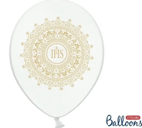 Balony Komunia Święta IHS 1 szt.