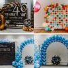 Balony lateksowe Everts Decor Line by Amscan 5 cali 100 szt. Frosty White