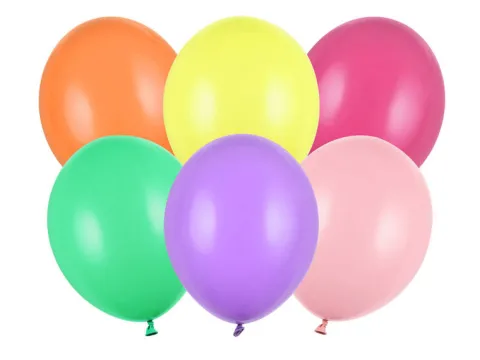 Balony lateksowe MIX 12 cali 50 szt. Strong Balloons