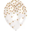 Balony nadruk Konfetti 11 cali 6 szt