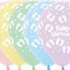 Balony Sempertex Baby Shower Stópki 12'' 12 szt Mix kolorów