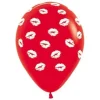 Balony Sempertex Całusy 12'' 50 szt USTA Mix