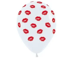 Balony Sempertex Całusy 12'' 50 szt USTA Mix