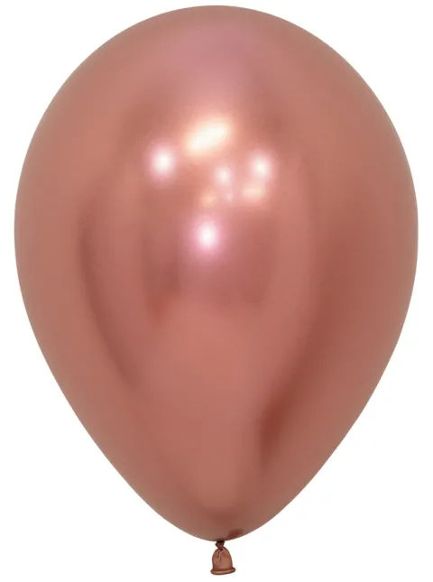 Balony Sempertex Chrome Shiny Reflex Rose Gold 12 cali 50 szt.