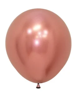 Balony Sempertex Chrome Shiny Reflex Rose Gold 18 cali 1 szt.