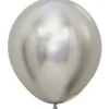 Balony Sempertex Chrome Shiny Reflex Silver 18 cali 1 szt.