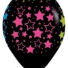 Balony Sempertex Gwiazdki 12'' 50 szt Neonowe