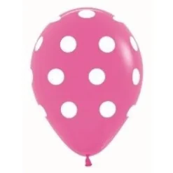 Balony Sempertex Kropki 12'' 50 szt