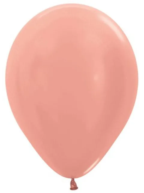 Balony Sempertex Metallic 10'' 100 szt. Rosegold