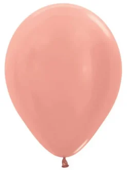 Balony Sempertex Metallic 12" 50 szt. Rosegold
