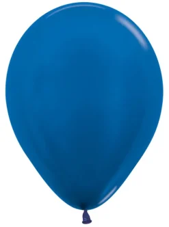 Balony Sempertex Metallic 12 cali 50 szt. Blue