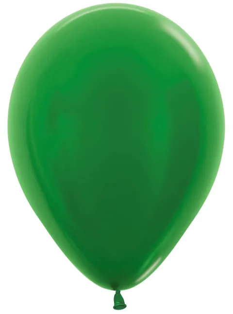 Balony Sempertex Metallic 12 cali 50 szt. Green