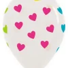 Balony Sempertex Neonowe Serca 12'' 12 szt