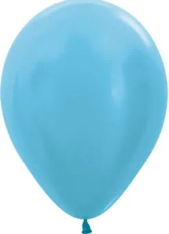 Balony Sempertex Satin Pearl 10'' 100 szt. Caribbean Blue