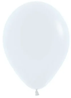Balony Sempertex Solid 10'' 100 szt. White