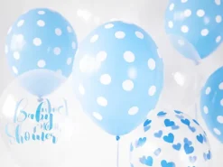 Balony Serduszka Crystal Clear 30cm 1 szt. kolor do wyboru